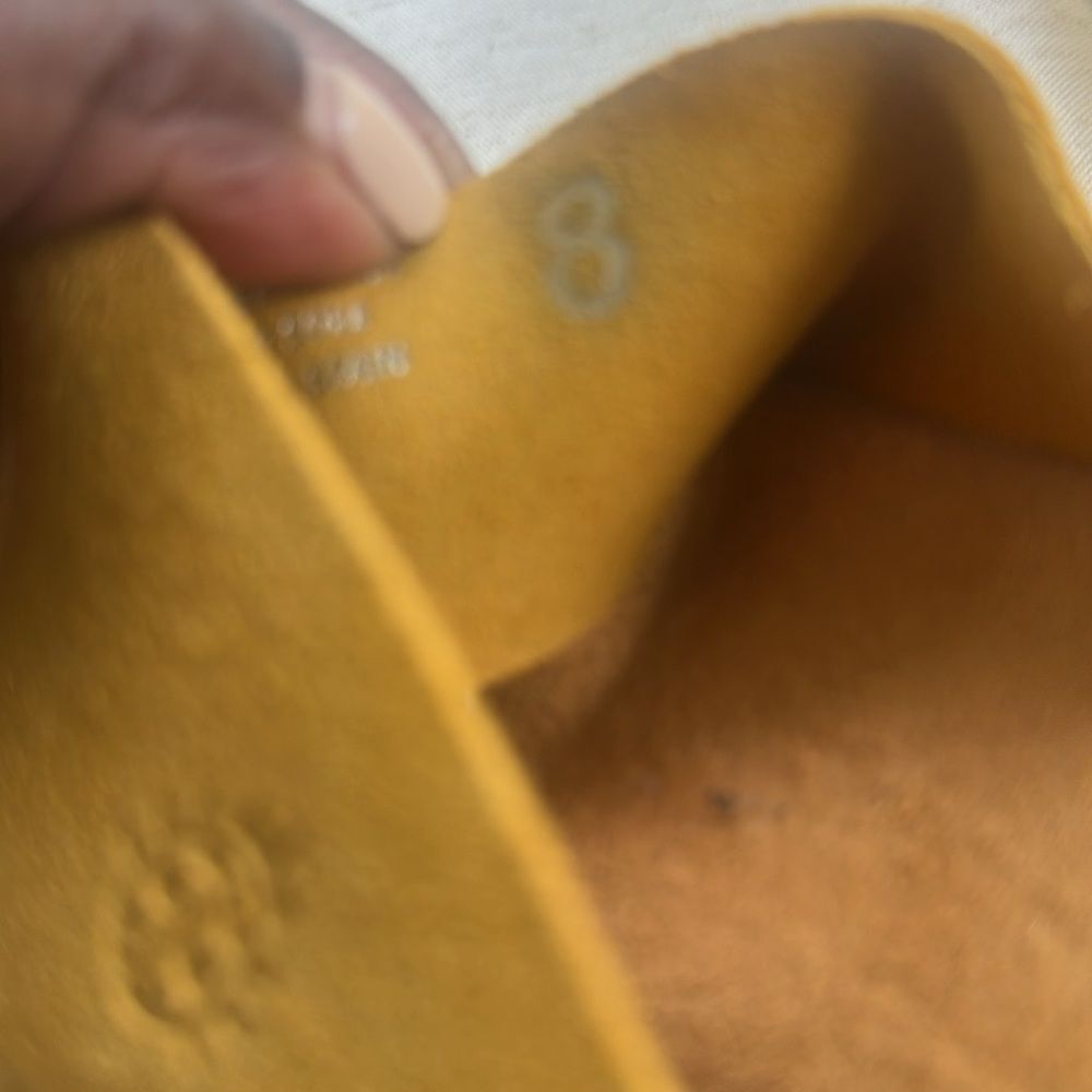 Yokono Suede Crisscross Slip On Platform Sandals 8 - image 5